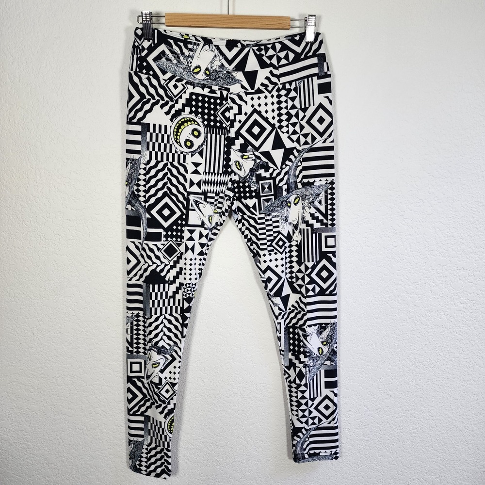 Lularoe Disney Lock Shock Barrel TC Leggings Nightmare Before Christmas NWOT